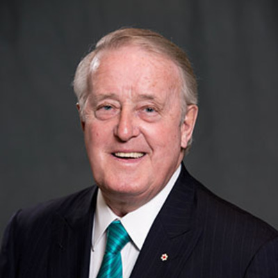 The Right Honourable Brian Mulroney, P.C.